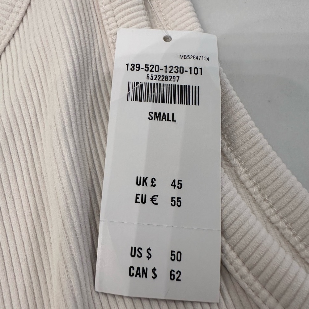 Abercrombie & Fitch Soft AF Collection Small Side Cut Out Body Suit size NWT - Picture 6 of 6